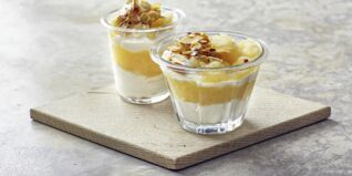 Apfel-Honigmandel-Dessert Apfel-Honigmandel-Dessert