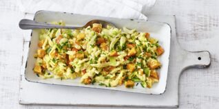 Spaetzle-Kuerbis-Groestl Spaetzle-Kuerbis-Groestl