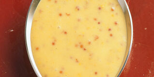 Senfsauce zu Medaillons Senfsauce zu Medaillons