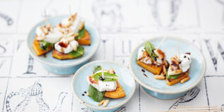 Kürbis mit Ziegenkäse Kürbis mit Ziegenkäse