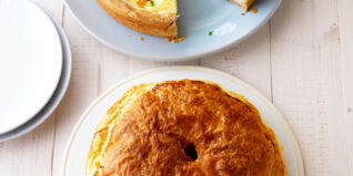 Kartoffel-Roquefort-Torte