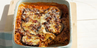 Auberginen-Lasagne