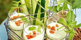 Gurkenlassi mit Aprikosen