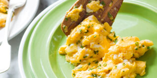 Rührei mit Schnittlauch