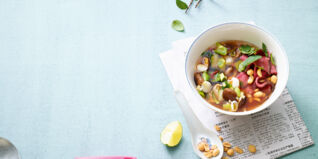 Vietnam-Suppe mit Roastbeef Vietnam-Suppe mit Roastbeef