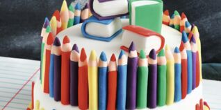 Buntstift Torte zur Einschulung