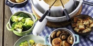 Cashew-Fondue-Käse Cashew-Fondue-Käse