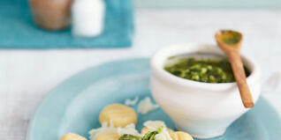 Gnocchi mit Petersilienpesto Gnocchi mit Petersilienpesto