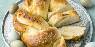 Kokos-Maracuja-Osterkranz Kokos-Maracuja-Osterkranz