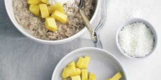 Porridge mit Mango