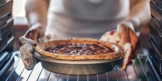 Kuchen frisch aus dem Backofen