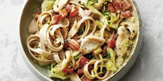 Spitzkohl-Hähnchen-Pasta Spitzkohl-Hähnchen-Pasta