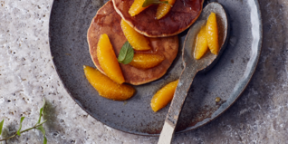 Vegane Nuss-Pancakes Vegane Nuss-Pancakes