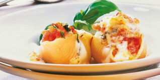 Gefüllte Muschelnudeln