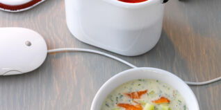 Kräuter-Gurken-Suppe