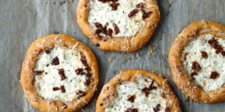 Minifladen mit Basilikum Minifladen mit Basilikum