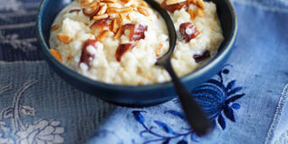Honigmilchreis mit Mandeln Honigmilchreis mit Mandeln