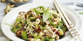 Halloumi-Cashew-Wok Halloumi-Cashew-Wok