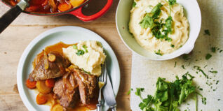 Geschmorte Kalbsbäckchen