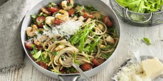 Spaghetti mit Shrimps Spaghetti mit Shrimps