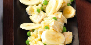 Geflügelsalat mit Banane