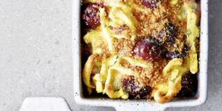 Spätzle-Auflauf mit Kirschen Spätzle-Auflauf mit Kirschen