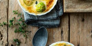 Mini-Rosenkohl-Quiche Mini-Rosenkohl-Quiche