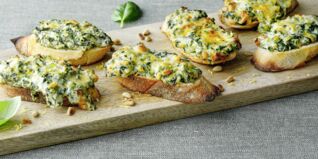 Gratinierte Crostini
