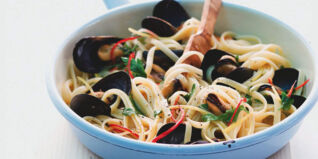 Linguine mit Muscheln