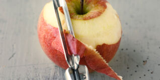 Backschätze, Apfel dünn schäle n Küchenglossar Unterseiten Rezepte Q-S