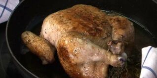 Hähnchen vorbereiten und im Ofen braten