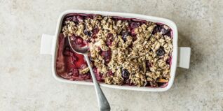 Baked Oatmeal mit Beeren Baked Oatmeal mit Beeren