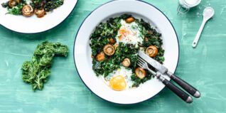 Grünkohl-Shakshuka