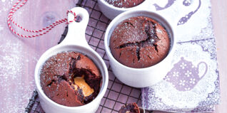 Schokoküchlein mit Überraschung Schokoküchlein mit Überraschung