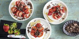 Blitz-Tiramisu mit Erdbeeren Blitz-Tiramisu mit Erdbeeren