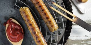 Grobe Soja-Bratwurst Grobe Soja-Bratwurst