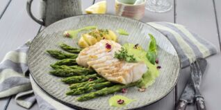 Fisch mit Spargel