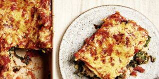 Lasagne mit Blumenkohlsauce Lasagne mit Blumenkohlsauce