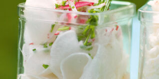 Rettichsalat mit Vinaigrette Rettichsalat mit Vinaigrette