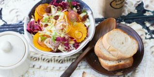 Orangensalat mit Radicchio Orangensalat mit Radicchio