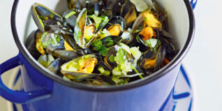 Frankreich, Muscheln in Petersiliensud Küchenglossar Unterseiten Rezepte S