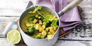 Kichererbsen-Tofu-Curry