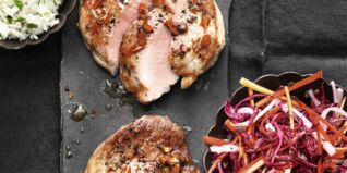 Hüftsteak mit Japan-Salat Hüftsteak mit Japan-Salat