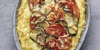 Polenta-Gemüse-Auflauf