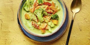 Grünes Gemüse-Curry
