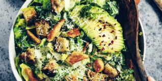 Caesar Salad mit Sesamdressing