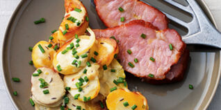 Gröstl mit Kasseler