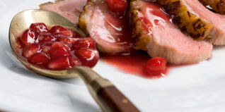 Entenbrust mit Granatapfel