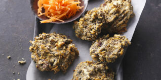 Ingwer-Cookies mit Möhre und Ahornsirup