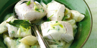 Zander mit Schwarzwurzeln Zander mit Schwarzwurzeln